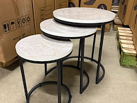 3-delige bijzettafel - afbeelding 4 van  5