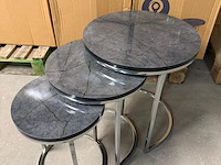 3-delige bijzettafel - afbeelding 1 van  3