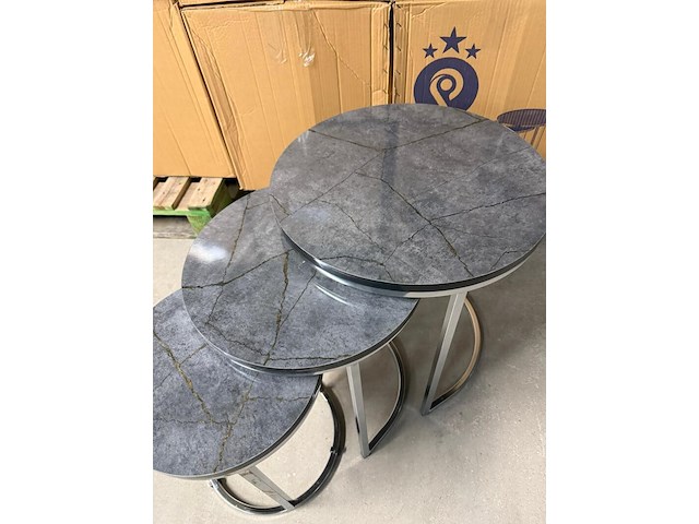 3-delige bijzettafel - afbeelding 2 van  3