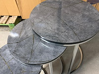 3-delige bijzettafel - afbeelding 2 van  3