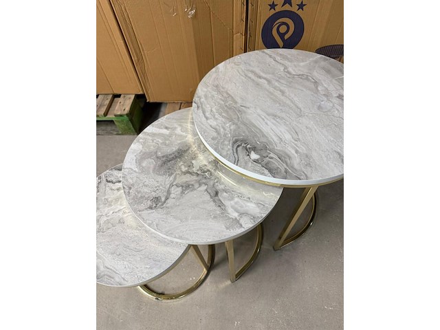 3-delige bijzettafel - afbeelding 2 van  4