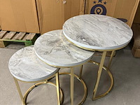3-delige bijzettafel - afbeelding 3 van  4