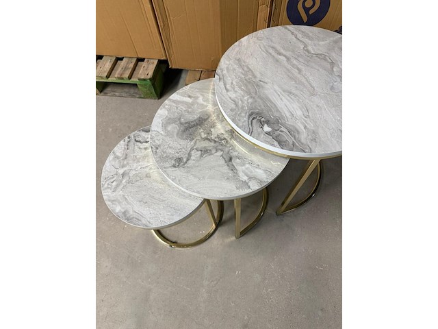 3-delige bijzettafel - afbeelding 4 van  4