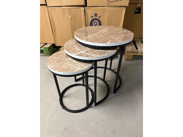 3-delige bijzettafel - afbeelding 1 van  4