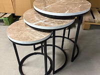 3-delige bijzettafel - afbeelding 1 van  4