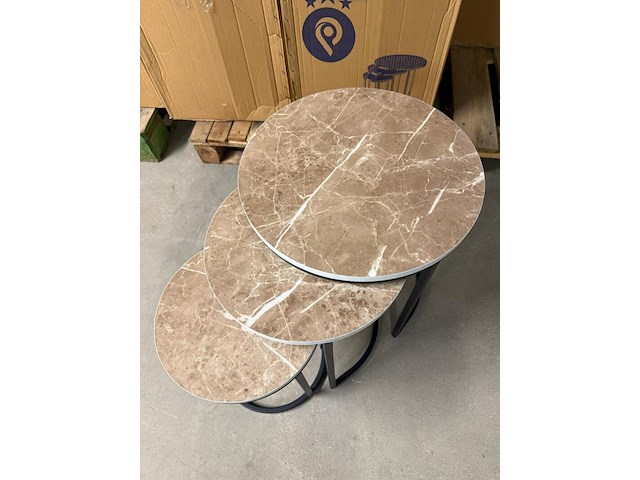 3-delige bijzettafel - afbeelding 2 van  4