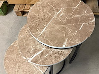 3-delige bijzettafel - afbeelding 2 van  4