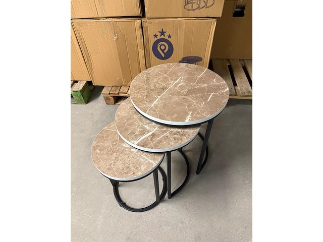 3-delige bijzettafel - afbeelding 4 van  4