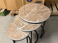 3-delige bijzettafel - afbeelding 4 van  4
