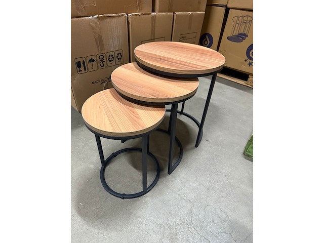 3-delige bijzettafel - afbeelding 2 van  5