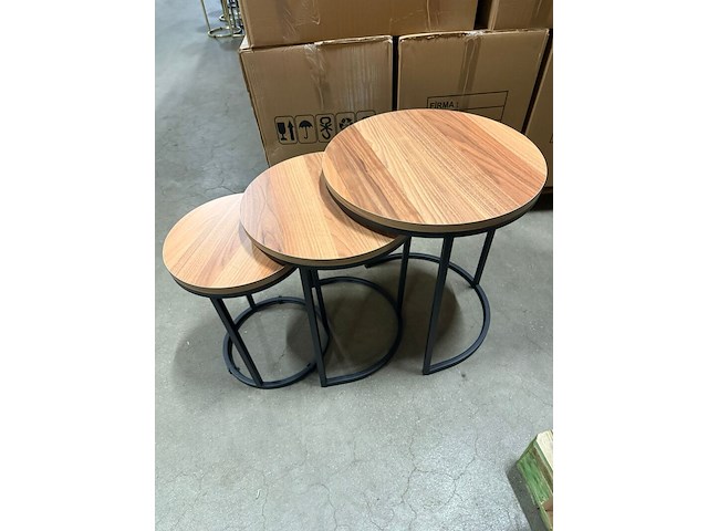 3-delige bijzettafel - afbeelding 3 van  5