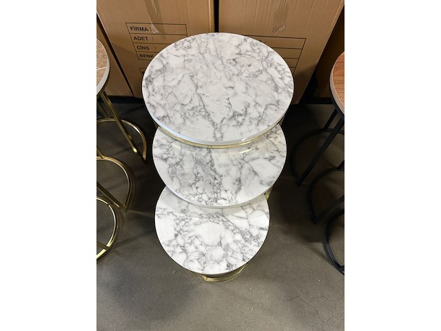 3-delige bijzettafel - afbeelding 3 van  4