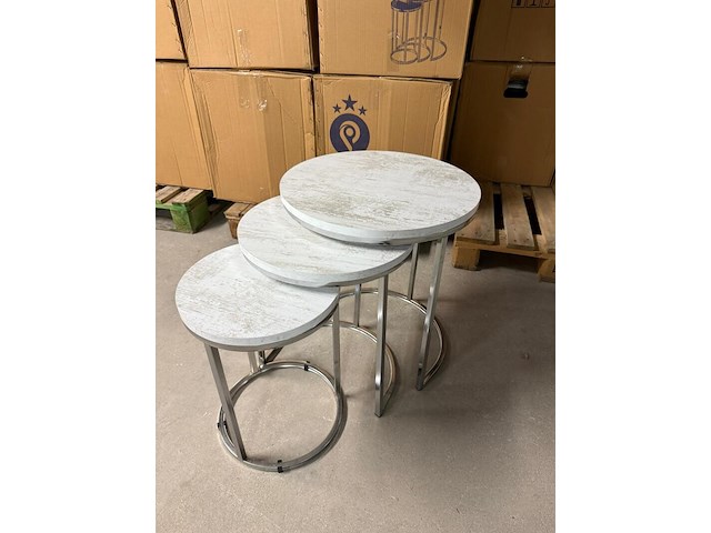 3-delige bijzettafel - afbeelding 1 van  3