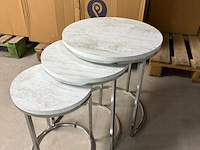 3-delige bijzettafel - afbeelding 1 van  3