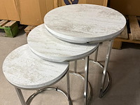 3-delige bijzettafel - afbeelding 2 van  3