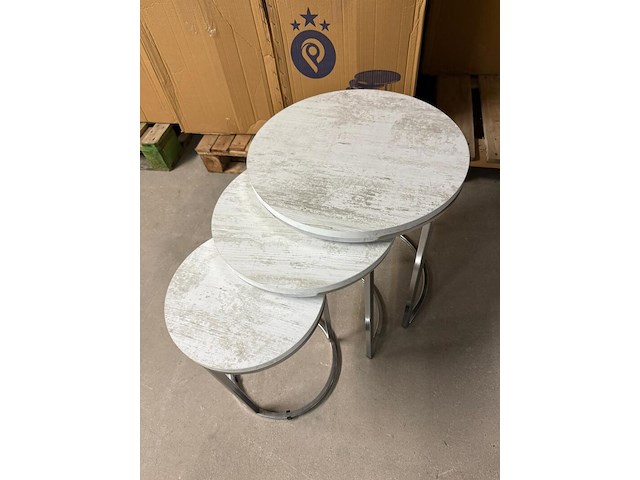 3-delige bijzettafel - afbeelding 3 van  3