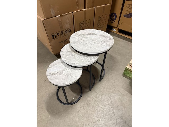 3-delige bijzettafel - afbeelding 2 van  6