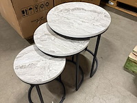 3-delige bijzettafel - afbeelding 2 van  6