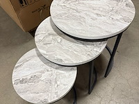 3-delige bijzettafel - afbeelding 6 van  6