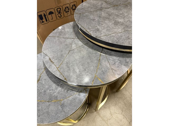 3-delige bijzettafel - afbeelding 3 van  5