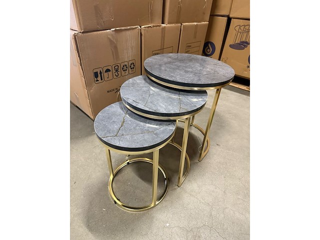 3-delige bijzettafel - afbeelding 4 van  5