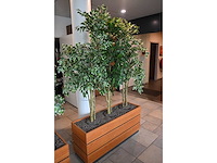 3-delige kunstplant roomdevider (3x) - afbeelding 5 van  5