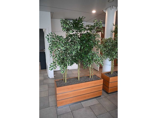 3-delige kunstplant roomdevider (3x) - afbeelding 5 van  5