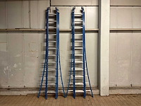 3-delige ladder (2x) - afbeelding 1 van  4
