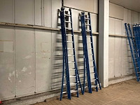 3-delige ladder (2x) - afbeelding 2 van  4