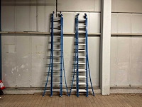 3-delige ladder (2x) - afbeelding 1 van  4