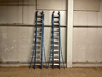 3-delige ladder (2x) - afbeelding 1 van  4