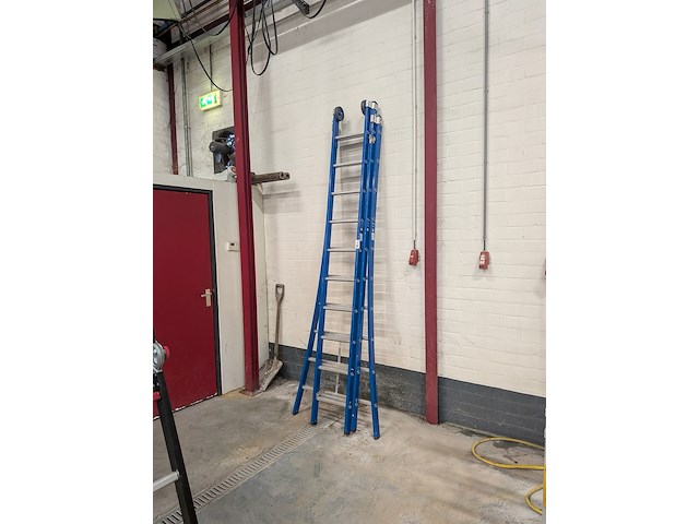 3-delige ladder 3x 10 treeds - afbeelding 1 van  6