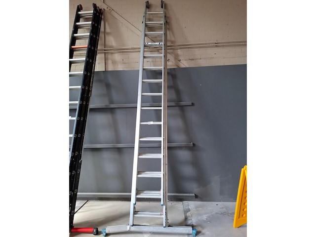 3-delige ladder alumexx, 3x 14 treeds - afbeelding 1 van  6
