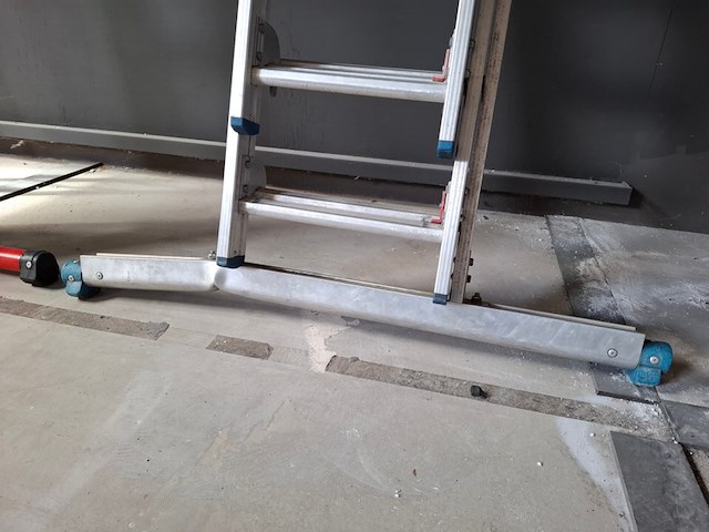 3-delige ladder alumexx, 3x 14 treeds - afbeelding 2 van  6