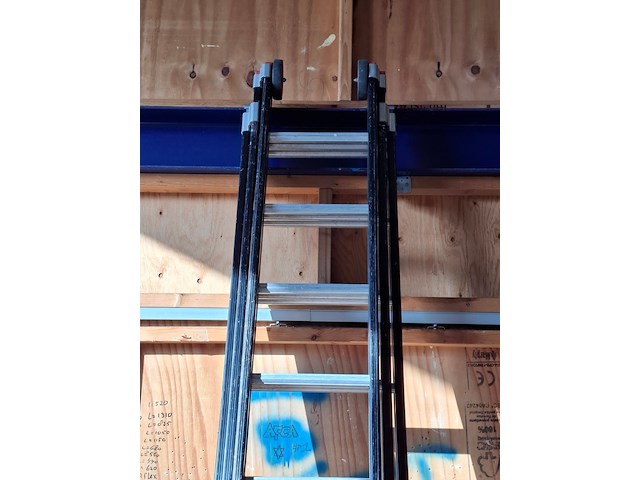 3-delige ladder kelfort, 3x 12 treeds - afbeelding 3 van  5