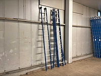 3-delige ladder met enkel deel - afbeelding 2 van  4