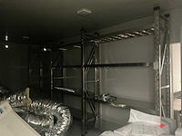 3-delige magazijn rvs stelling - afbeelding 1 van  2