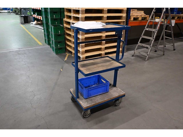 3-delige magazijnwagen - afbeelding 1 van  3