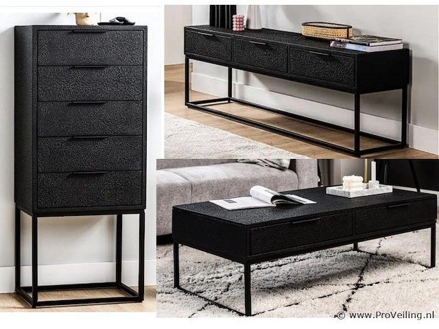 3-delige meubelset – dp home - afbeelding 1 van  4