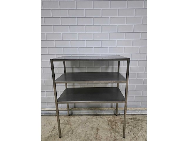 3-delige rvs stelling - afbeelding 2 van  4