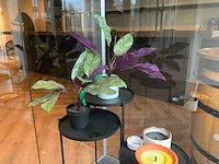 3-delige sidetable met divers decoratiemateriaal - afbeelding 2 van  3