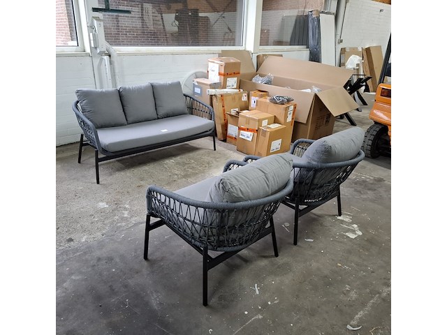 3-delige tuinmeubelset, furniqs, aspen - afbeelding 1 van  15