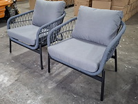 3-delige tuinmeubelset, furniqs, aspen - afbeelding 12 van  15