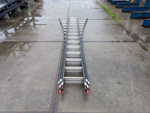 3-delige uitschuifbare ladder, 3x14-treeds - afbeelding 2 van  5