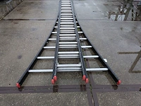 3-delige uitschuifbare ladder, 3x14-treeds - afbeelding 5 van  5