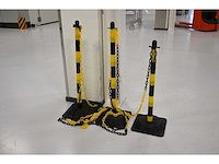 3-delige veiligheids pylonnen set - afbeelding 2 van  4