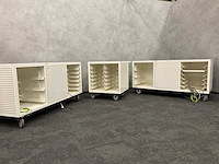 3-delige verrijdbare bar - metaal - afbeelding 9 van  28