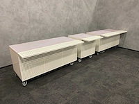 3-delige verrijdbare bar - metaal - afbeelding 1 van  28