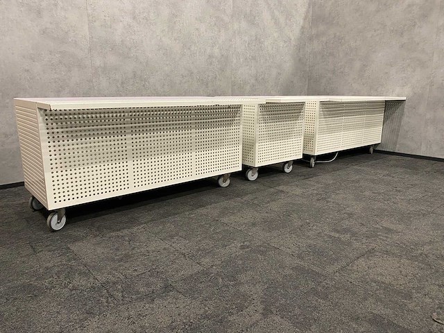 3-delige verrijdbare bar - metaal - afbeelding 12 van  28