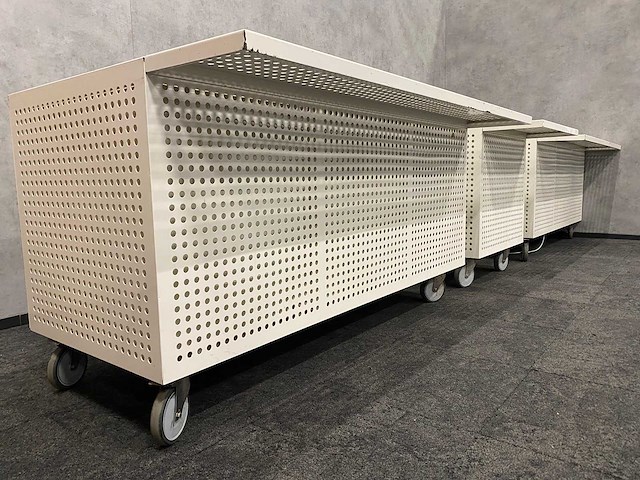 3-delige verrijdbare bar - metaal - afbeelding 24 van  28